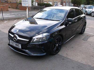 Used Mercedes A180 Executive 109 HP (80 kW) 2017 Black Hatchback