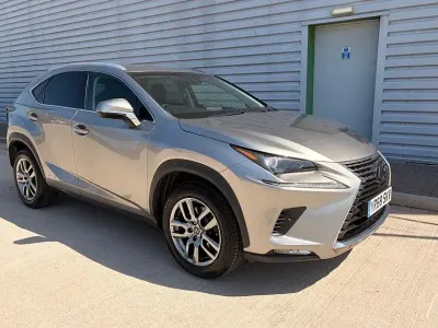 Used Lexus NX300h Luxury Line 197 HP (144 kW) 2018 Silver SUV