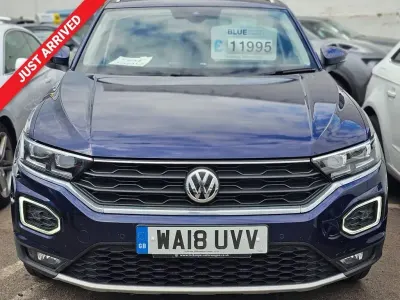 Usado VW T-Roc SEL 150 HP (110 kW) 2018 Azul SUV