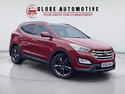 Begagnad Hyundai Santa Fe Premium SE 197 HK (144 kW) 2013 Röd SUV