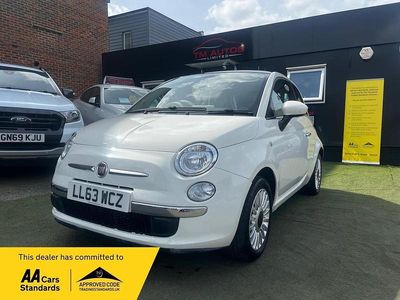 Used Fiat 500 Lounge 69 HP (50 kW) 2013 White Hatchback