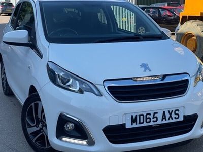 used Peugeot 108 1.2 PureTech Allure Hatchback 3dr Petrol Manual Euro 6 (82 ps)