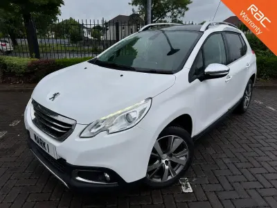 Used Peugeot 2008 Allure 110 HP (80 kW) 2016 White SUV