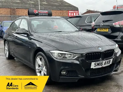 Begagnad BMW 320 M Sport 2016 Svart Sedan