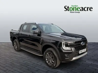 Used Ford Ranger Wildtrack 205 HP (150 kW) 2023 Black Pickup