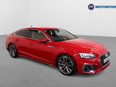 Used Audi A5 S-Line 2024 Red Hatchback