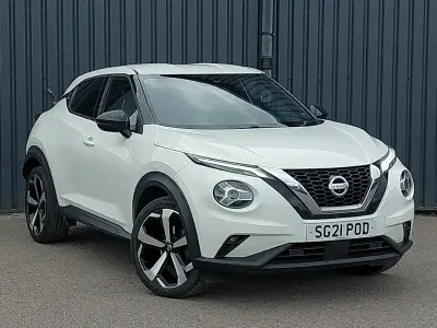 Used Nissan Juke Tekna 114 HP (83 kW) 2021 White SUV