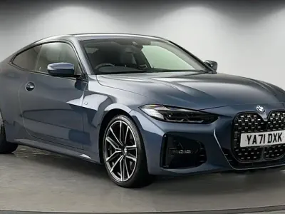 Used BMW 430 M Sport 245 HP (180 kW) 2021 Arctic race blue metallic Coupe