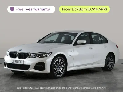 Used BMW 330e M Sport 2021 White Sedan