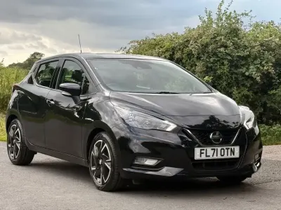 Used Nissan Micra Acenta 2021 Black Hatchback