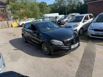 Used Mercedes A200 AMG 136 HP (100 kW) 2014 Black Hatchback