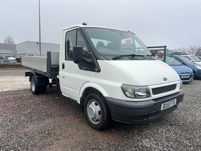 Used Ford Transit 75 HP (55 kW) 2001 White Pickup