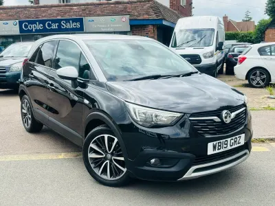 Used Vauxhall Crossland X Elite 102 HP (75 kW) 2019 Black SUV