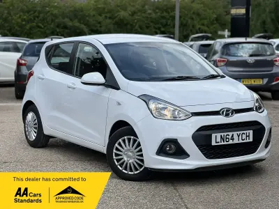 Used Hyundai i10 SE 87 HP (63 kW) 2014 White Hatchback