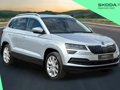 Used Skoda Karoq SE L 150 HP (110 kW) 2019 Brilliant silver metallic SUV
