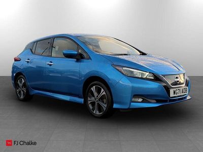 Used Nissan Leaf N-Connecta 160 kW (218 HP) 2021 Blue Hatchback