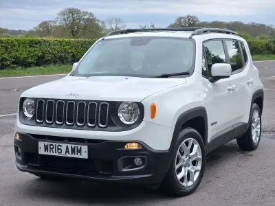 Used Jeep Renegade Longitude 140 HP (102 kW) 2016 White SUV