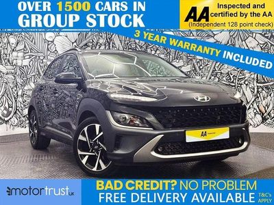 Black Used 2021 Hyundai Kona Premium SUV | £12,595 (Fair price)