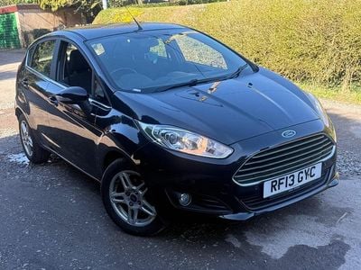 Used Ford Fiesta Zetec 2013 Black Hatchback