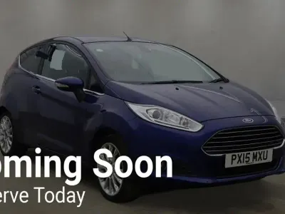 Used Ford Fiesta Titanium X 125 HP (91 kW) 2015 Blue Hatchback