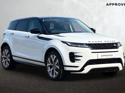 Used Land Rover Range Rover evoque 300 HP (220 kW) 2022 Fuji white SUV