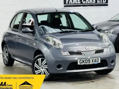 Używany Nissan Micra Acenta 79 KM (58 kW) 2009 Szary Hatchback
