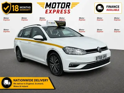 Used VW Golf VII SE 115 HP (84 kW) 2018 White Estate
