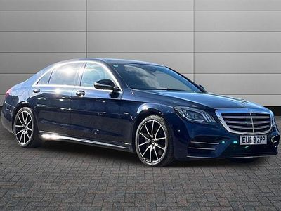 Used Mercedes S450 Executive 367 HP (269 kW) 2019 Cavansite blue Sedan