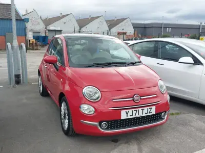 Used Fiat 500 Dolcevita 70 HP (51 kW) 2021 Red Hatchback