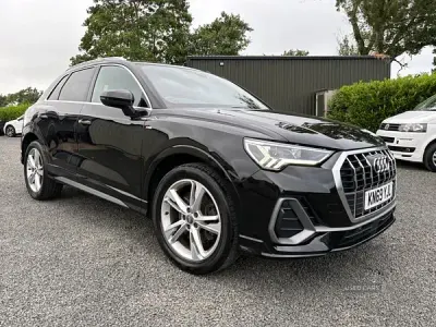 Used Audi Q3 S-Line 190 HP (139 kW) 2019 Black SUV