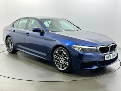 Used BMW 530e M Sport 2018 Blue Sedan