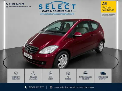 Used Mercedes A160 Classic 2010 Red Hatchback