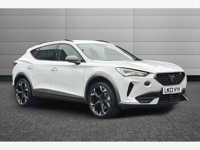 Used Cupra Formentor 150 HP (110 kW) 2022 Nevada white SUV