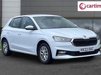 Used Skoda Fabia Comfort 95 HP (69 kW) 2022 White Hatchback