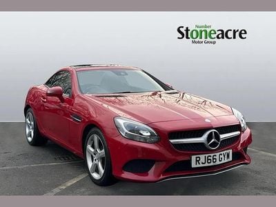 Red Used 2016 Mercedes SLC200 Cabriolet | £12,895 (Good price)