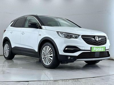 Used Vauxhall Grandland X Business Edition 130 HP (95 kW) 2020 White SUV