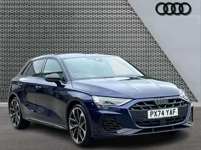 Used Audi S3 Sportback Black Edition 333 HP (244 kW) 2025 Blue Hatchback