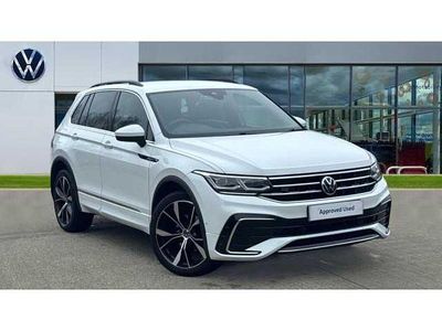 Used VW Tiguan R-line 245 HP (180 kW) 2021 White SUV