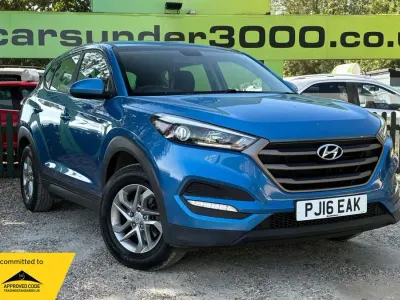 Used Hyundai Tucson 116 HP (85 kW) 2016 Blue SUV