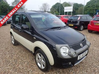 Black Used 2010 Fiat Panda 4x4 Cross Hatchback | £3,995