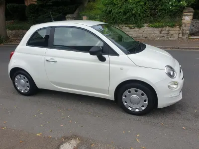 Used Fiat 500 Pop 69 HP (50 kW) 2016 White Hatchback