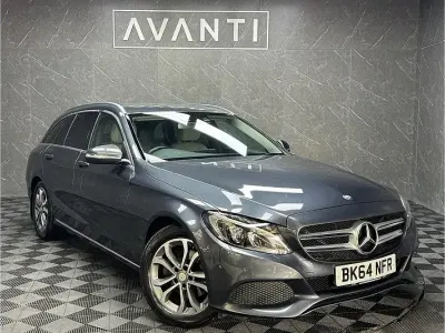 Usado Mercedes C200 184 HP (135 kW) 2015 Cinzento Carrinha