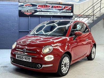 Used Fiat 500 Lounge 69 HP (50 kW) 2015 Red Hatchback