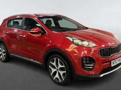 Used Kia Sportage GT-Line 174 HP (127 kW) 2017 Red SUV