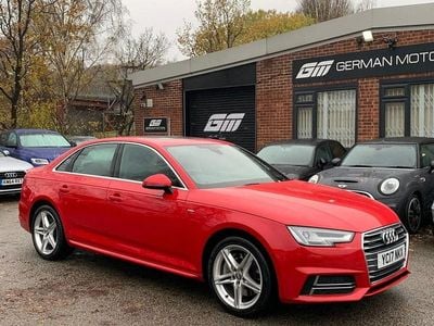 Used Audi A4 S-Line 252 HP (185 kW) 2017 Red Sedan