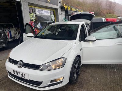 Used VW Golf VII GT 2013 White Hatchback