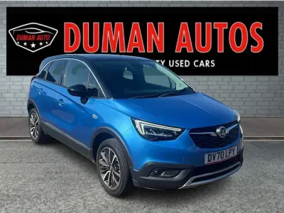 Used Vauxhall Crossland X Elite 130 HP (95 kW) 2020 Blue SUV