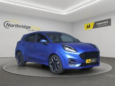 Used Ford Puma ST-Line X 125 HP (91 kW) 2022 Blue SUV