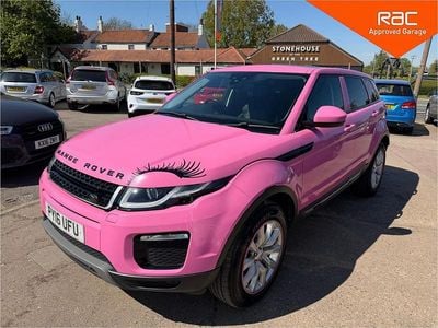 Begagnad Land Rover Range Rover evoque SE 2016 Rosa Kombi