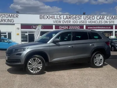 Used Skoda Kodiaq SE L 150 HP (110 kW) 2017 Grey SUV